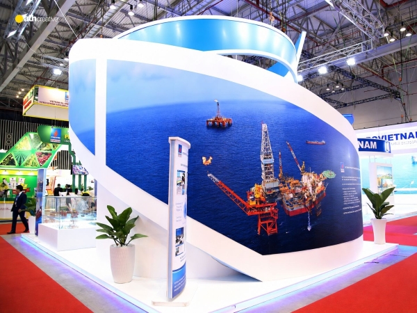 THIẾT KẾ BOOTH TRIỂN LÃM PVEP